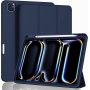 Θήκη Σιλικόνης Book ObaStyle Flip Cover για Apple iPad Pro 13” 2024 - Blue