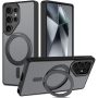 Σκληρή Θήκη Tech-Protect Magring Back Cover με Magsafe για Samsung Galaxy S25 Ultra - Matte/Black
