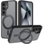 Σκληρή Θήκη Tech-Protect Magring Back Cover με Magsafe για Samsung Galaxy S25 - Matte/Black