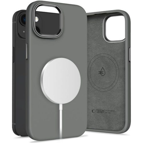 Θήκη Σιλικόνης Pure Back Cover με Magsafe για Apple iPhone 14 - Clay Grey
