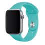  Λουράκι Σιλικόνης Orso Flexible Watchband Sport Silicone για Apple Watch 38/40/41/42mm - Cyan (Series 10 2024)