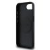 Θήκη Δερματίνης Guess PU Grained Classic Logo MagSafe για iPhone 16e - Black
