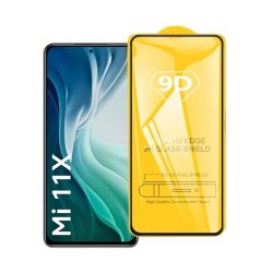 Tempered Glass Full Cover Full Glue 2.5D 9H για Xiaomi POCO F3 - Black 