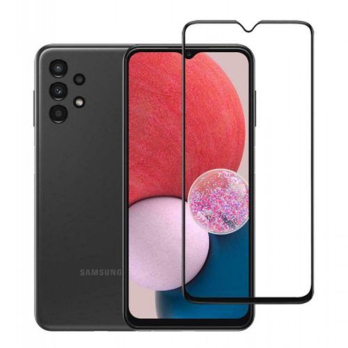Tempered Glass Full Cover Full Glue 2.5D 9H 0.3mm για Samsung Galaxy M12/A12/A32 5G/A02s - Black