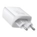 Φορτιστής Baseus Charging Quick Charger 2XUSB + 1XTYPE-C 3.0A 30W- White
