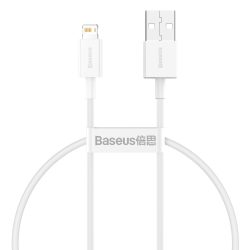 Καλώδιο Φόρτισης Baseus Superior Series USB to Lightning  2.4A  0,25m - White
