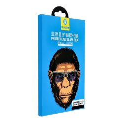 Tempered Glass Mr.Monkey Full Cover Full Glue 5D 9H 0.3mm Strong Anti-Blue για Apple iPhone 8/7 - White