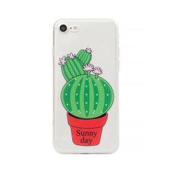 Θήκη Σιλικόνης Collection για Apple iPhone 7 Plus/ 8 Plus - Cactus