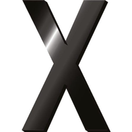 Αρχικά Γράμματα Legami Initial Letters Stickers - X