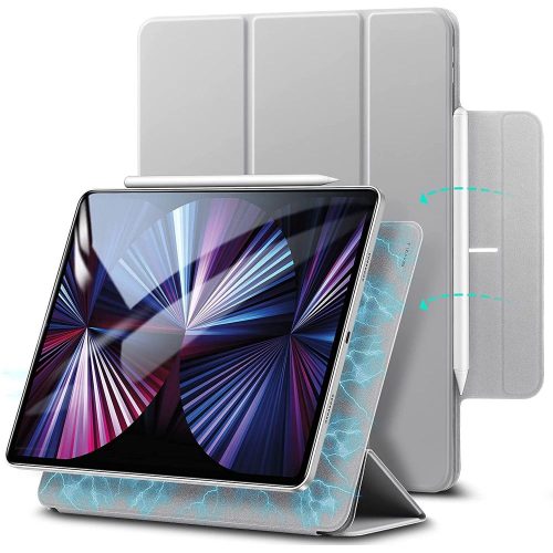 Θήκη ESR Rebound Magnetic iPad Pro 11 (2022/2021,2020,2018) - Silver Grey 