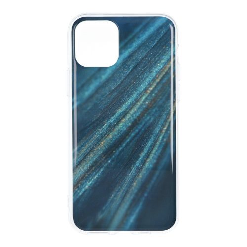 Θήκη Σιλικόνης Forcell Marble Cosmo Case για iPhone 11 Pro - Blue