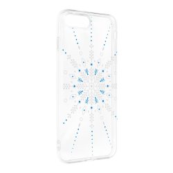  Θήκη Forcell Snowflakes για iPhone 8/7/SE 2020/SE 2022 - Διάφανη