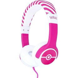 Pokemon Pokeball Ενσύρματα On Ear Headphones - Pink