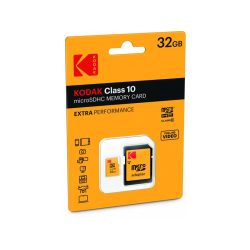 Kodak Class UHS-I U1 V10 U1 microSDHC Memory Card Premium Performance 32GB