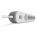 Πολύπριζο LDNIO SE3631 Auto ID με Θύρες USB και Διακόπτη 3.4A - White 