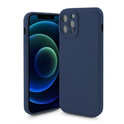 Θήκη Σιλικόνης με Προστασία Κάμερας Magic Eyes για Apple iPhone 14 Plus - Navy Blue