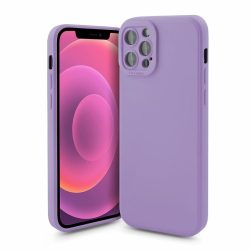 Θήκη Σιλικόνης με Προστασία Κάμερας Magic Eyes για Apple  iPhone 14  - Violet