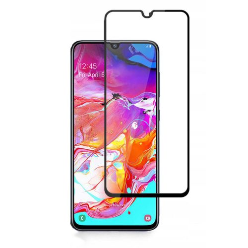 Tempered Glass OTU Full Cover 3D 9H για Samsung Galaxy A70 - Black