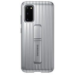 Σκληρή Θήκη Samsung Standing Cover pro για Samsung Galaxy S20 - Silver
