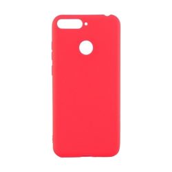 Θήκη Σιλικόνης Senso Soft Touch για Huawei Y6 Prime 2018 - Red