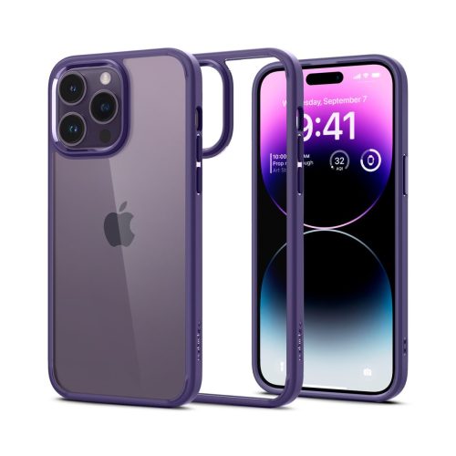 Θήκη Σιλικόνης Spigen Ultra Hybrid για iPhone 14 Pro - Deep Purple