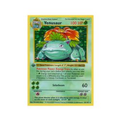 Venusaur (Base Set 15/102) (Holo Rare) English - Light Played