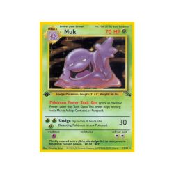 Muk (Fossil 13/62) (Holo Rare) English - Light Played
