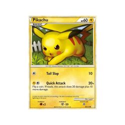 Pikachu (HeartGold SoulSilver 78/123) (Reverse Holo) English - Excellent