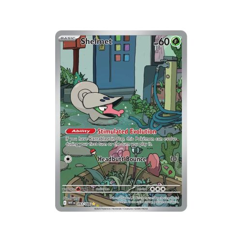 Shelmet (White Flare 093/86) (Illustration Rare) English - Near Mint