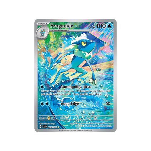 Frogadier (Chaos Rising 089/86) (Illustration Rare) English - Near Mint